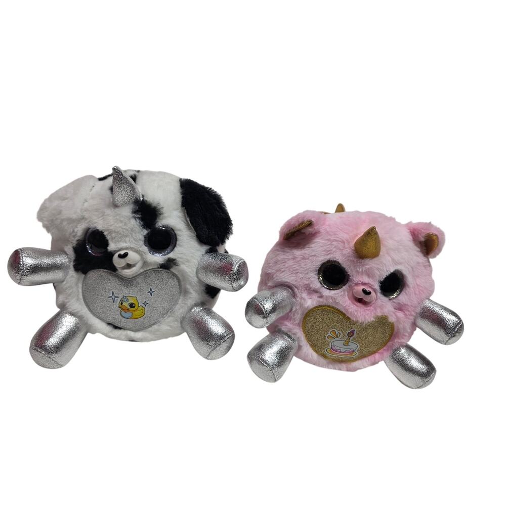 Zuru Rainbocorn Adopt-A-Corn surprise mystery plush Dalmatian and Kittycorn